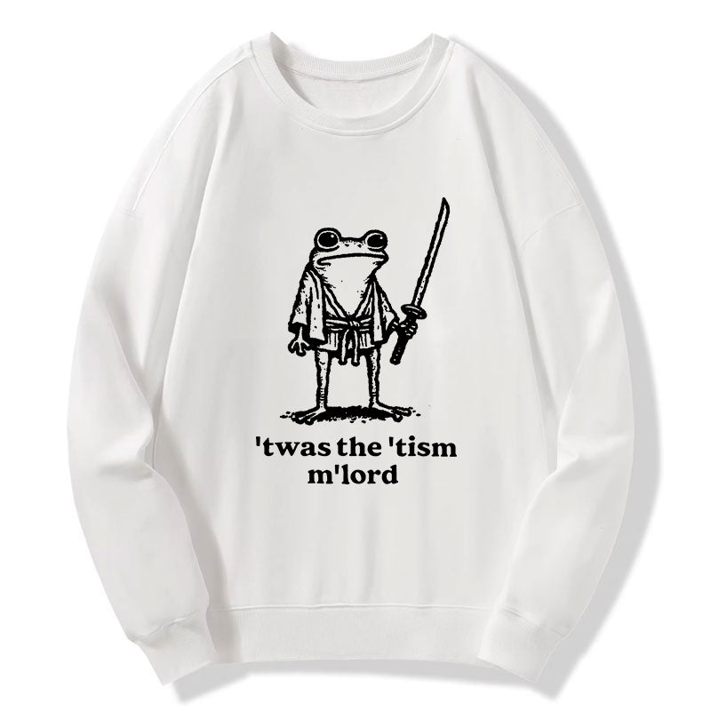 Tokyo-Tiger Focused Samurai Frog Classic Sweatshirt