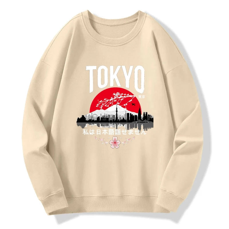 Tokyo-Tiger I don't speak Japanese Sweatshirt