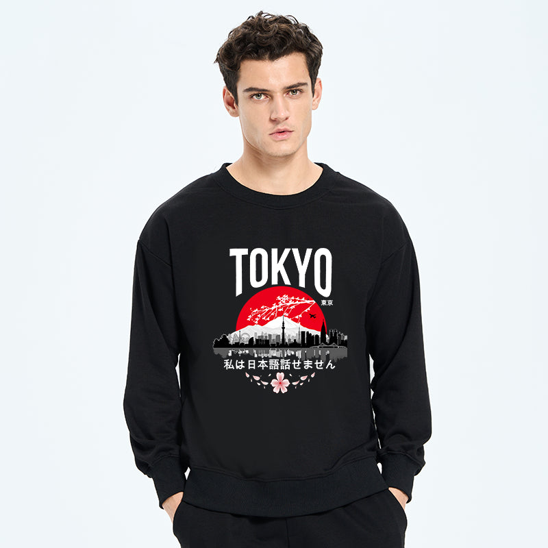 Tokyo-Tiger I don't speak Japanese Sweatshirt
