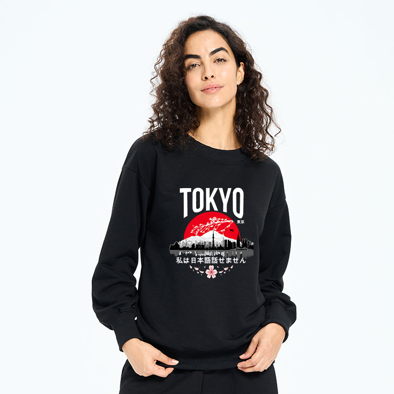 Tokyo-Tiger I don't speak Japanese Sweatshirt
