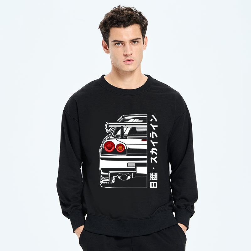 Tokyo-Tiger Nissan Skyline GTR R34 Sweatshirt