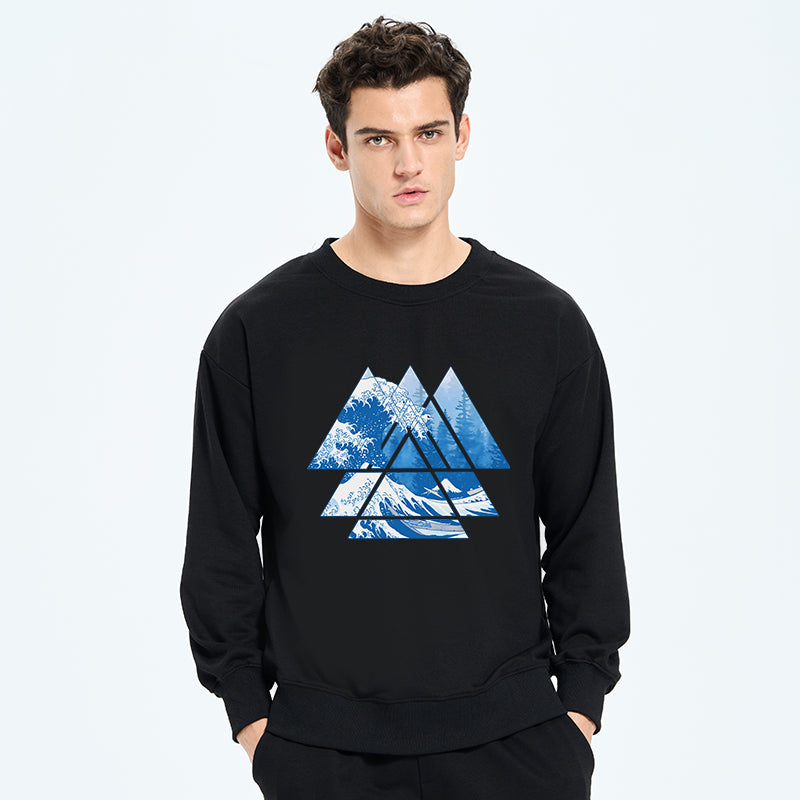 Tokyo-Tiger The Great Wave Sweatshirt