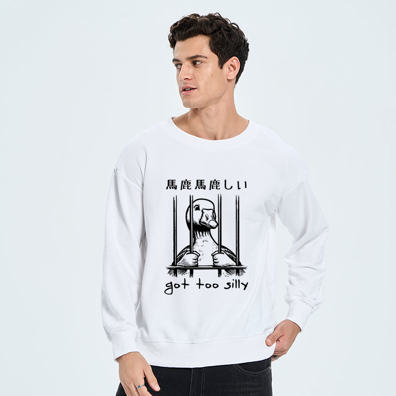 Tokyo-Tiger Got Too Silly Sweatshirt