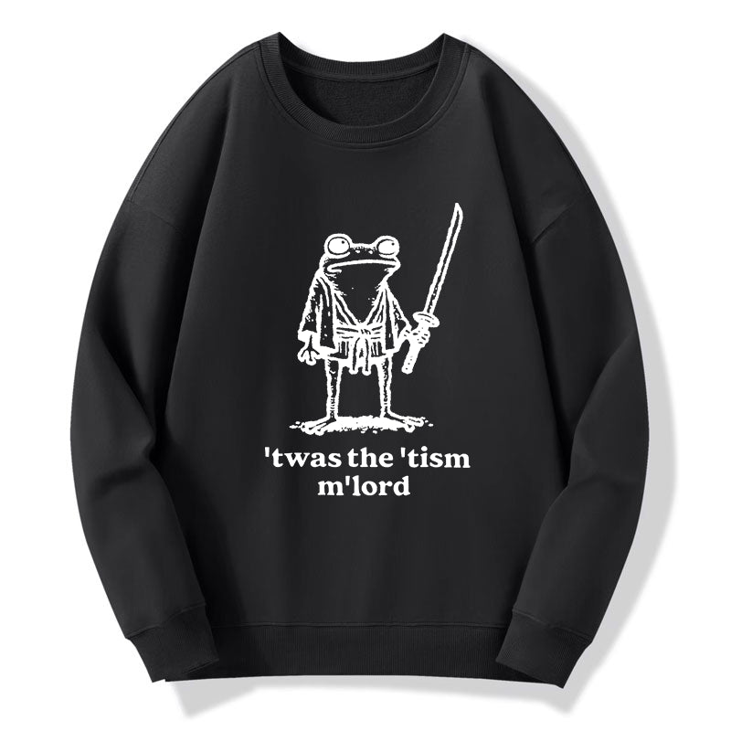 Tokyo-Tiger Focused Samurai Frog Classic Sweatshirt