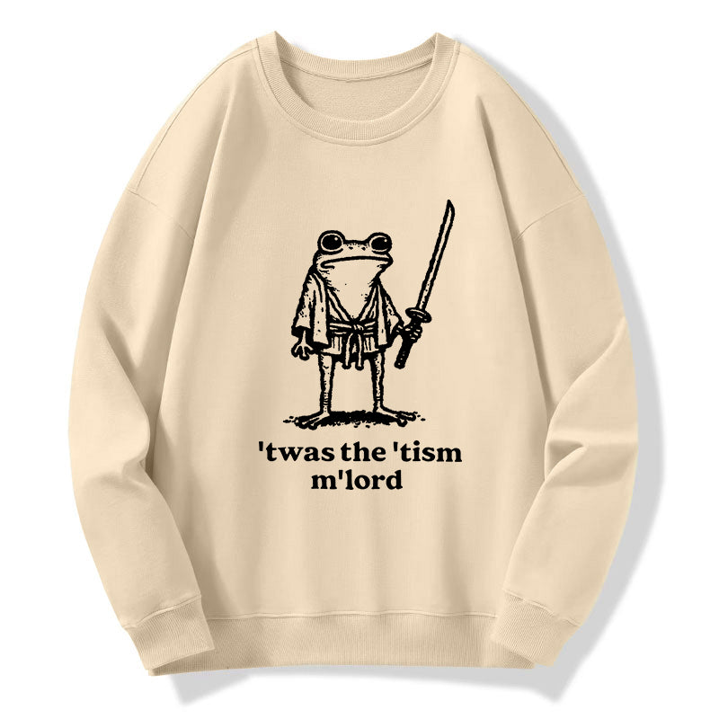 Tokyo-Tiger Focused Samurai Frog Classic Sweatshirt