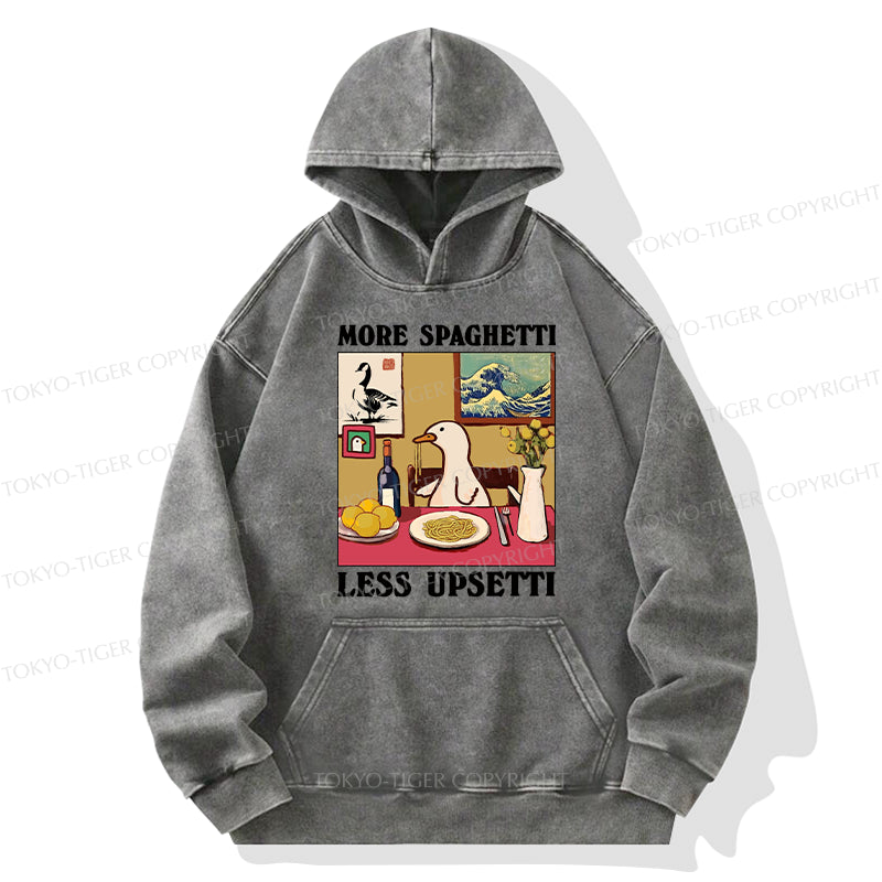 Tokyo-Tiger More Spaghetti Less Upsetti Goose Washed Hoodie