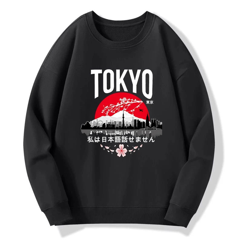 Tokyo-Tiger I don't speak Japanese Sweatshirt