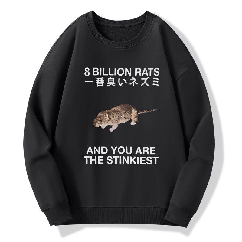 Tokyo-Tiger World's Stinkiest Rat Classic Sweatshirt