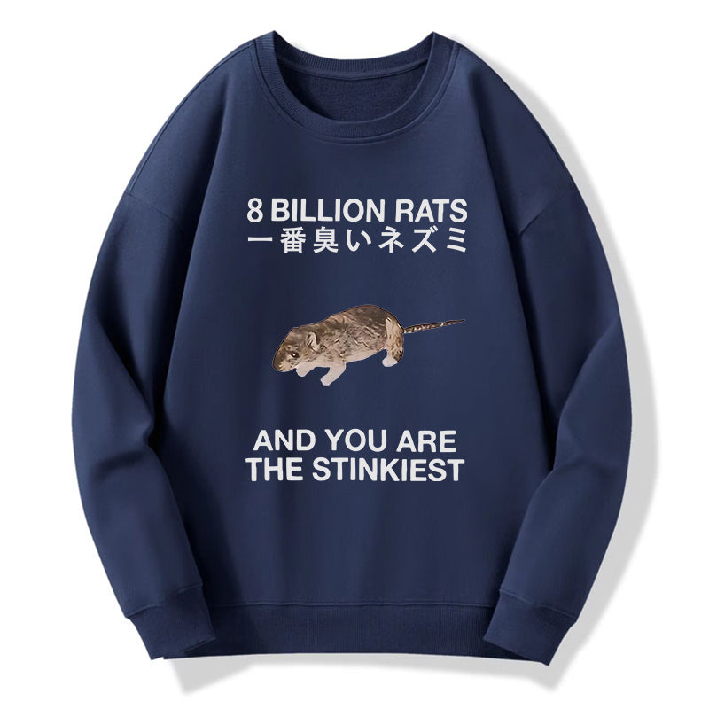 Tokyo-Tiger World's Stinkiest Rat Classic Sweatshirt