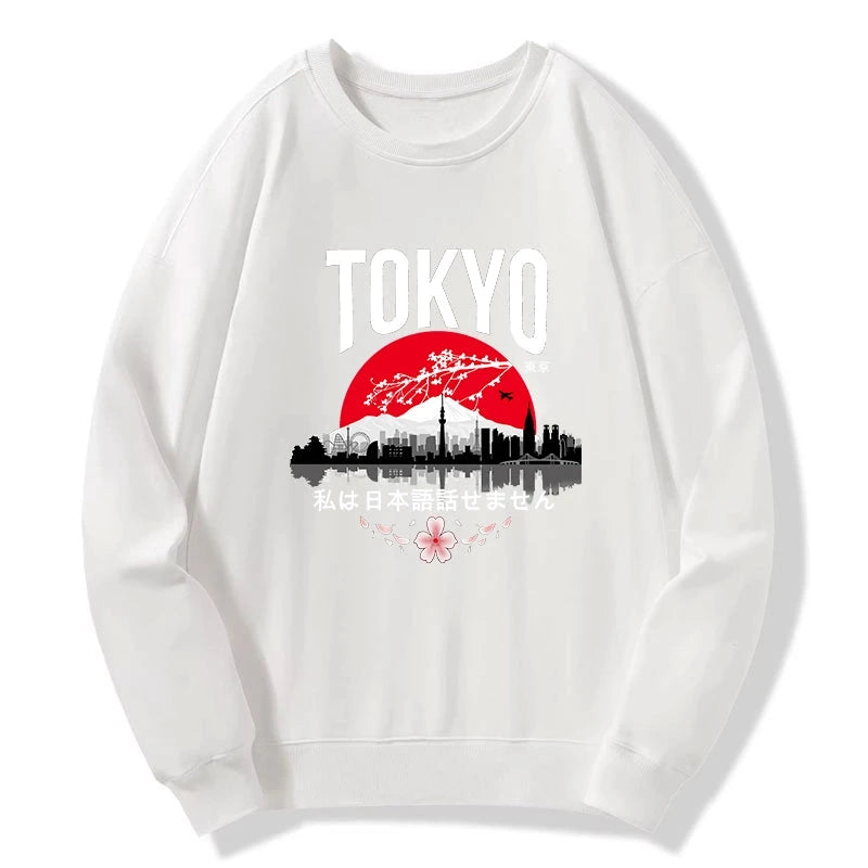 Tokyo-Tiger I don't speak Japanese Sweatshirt