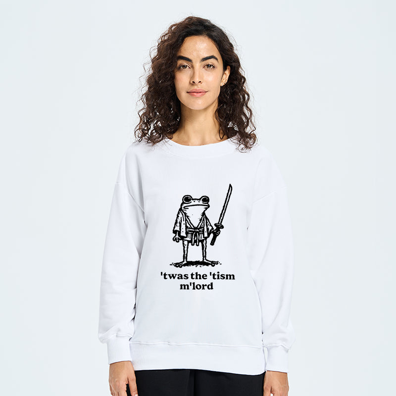 Tokyo-Tiger Focused Samurai Frog Classic Sweatshirt
