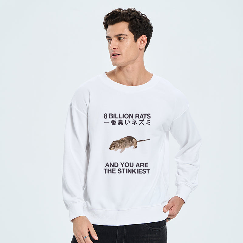 Tokyo-Tiger World's Stinkiest Rat Classic Sweatshirt