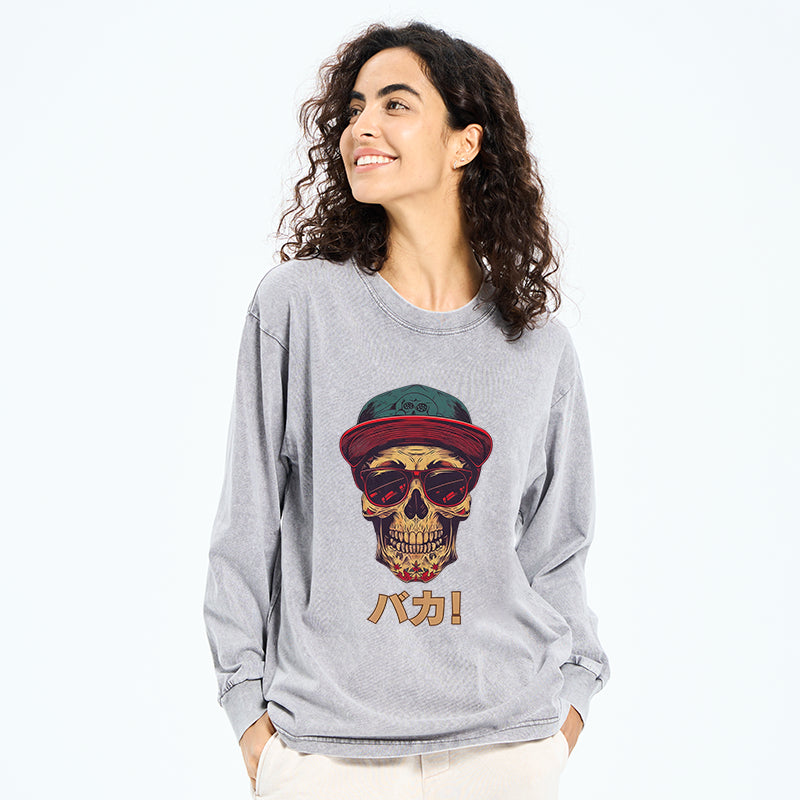 Tokyo-Tiger Fashion Skull Japanese Sweatshirt