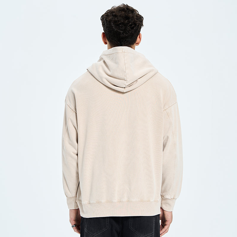 Tokyo-Tiger Fat Cat Eating Ramen Washed Hoodie