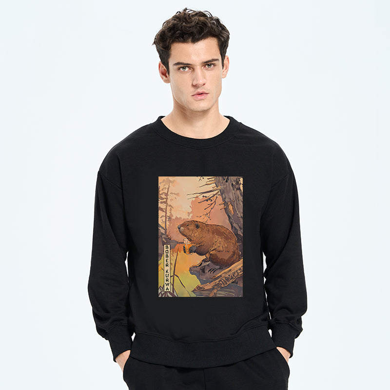 Tokyo-Tiger Beaver By The River Sweatshirt